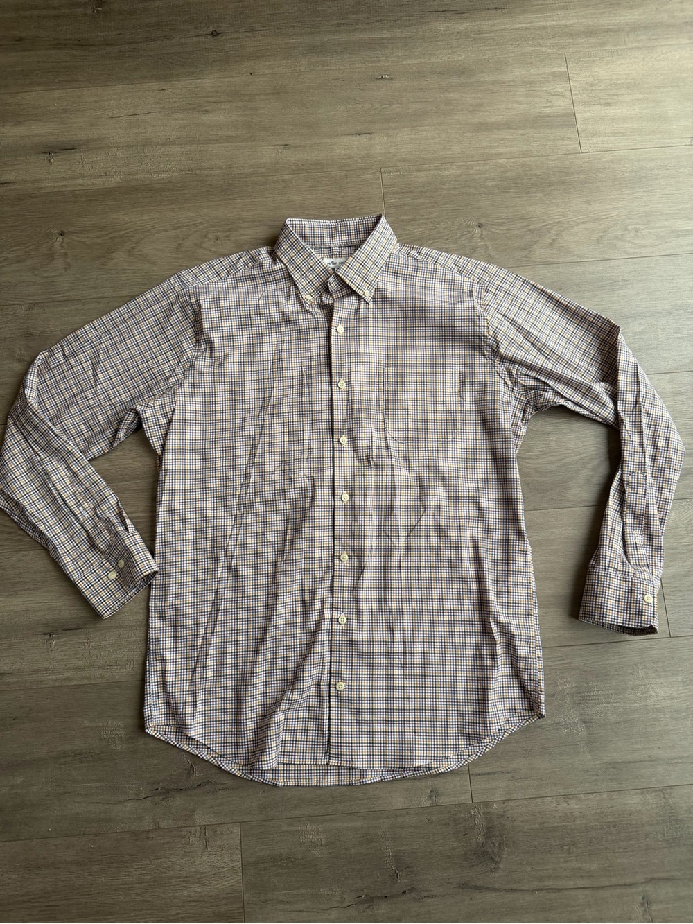 Peter Millar Quinby Crown Lite Cotton-Blend Sport Shirt - size large